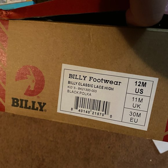 NIB Billy Footware Size 12M - Picture 2 of 2